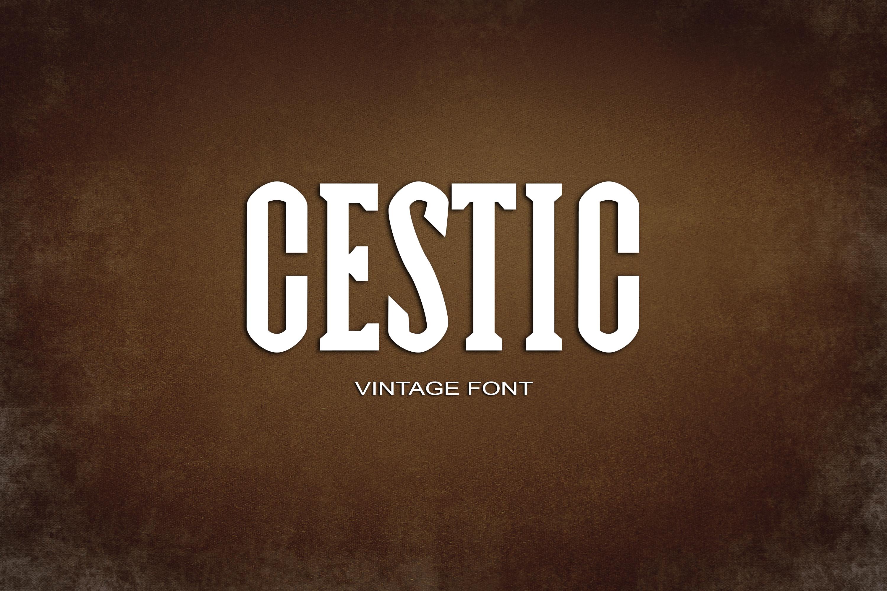 Cestic Font
