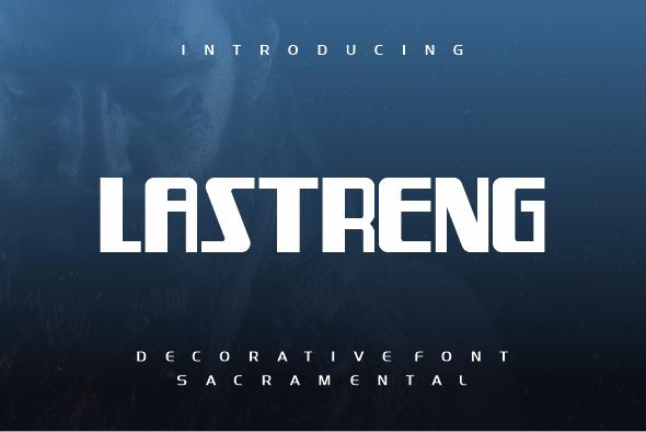 Lastreng Font