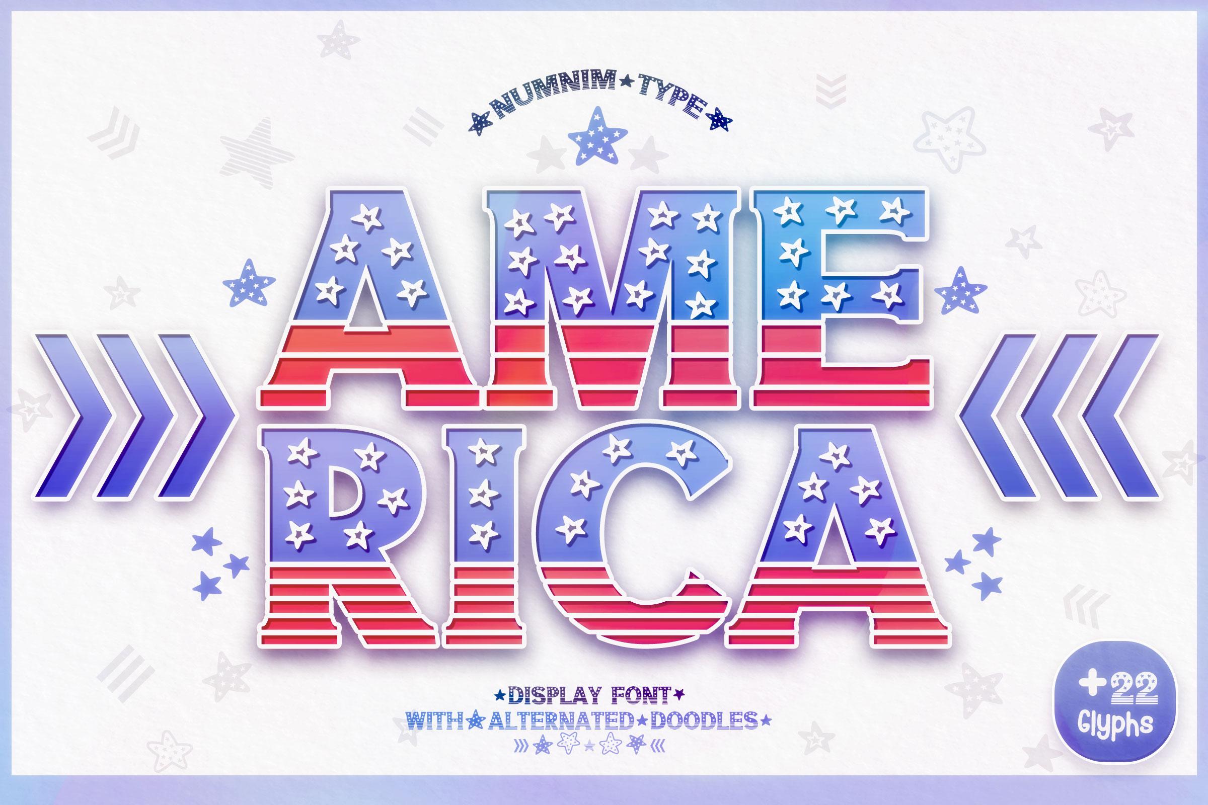 America Font