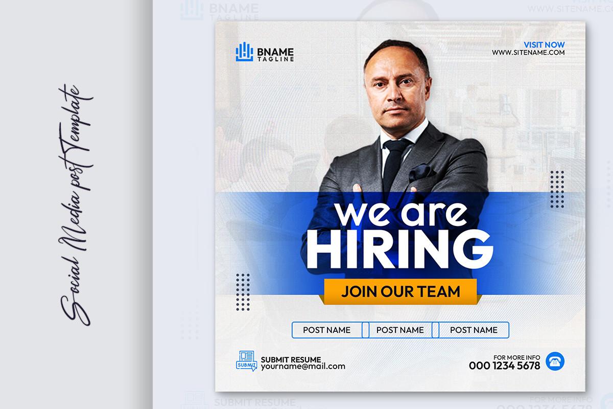 Haring Social Media Post Template