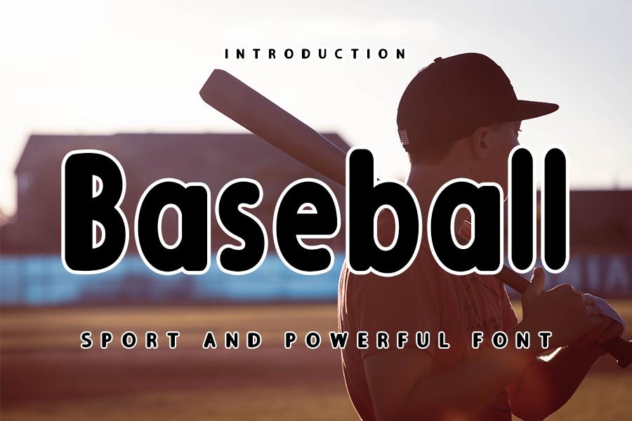 Baseball Font