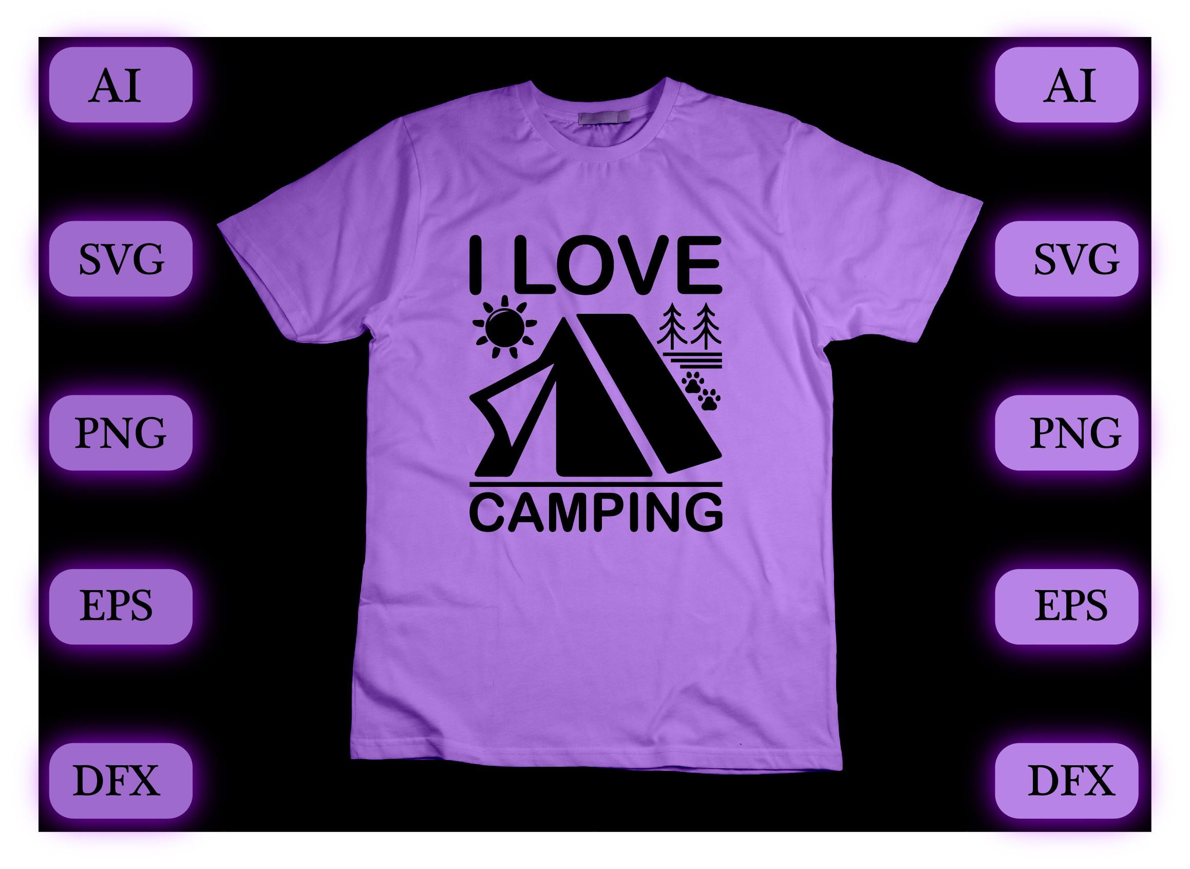 I LOVE CAMPING