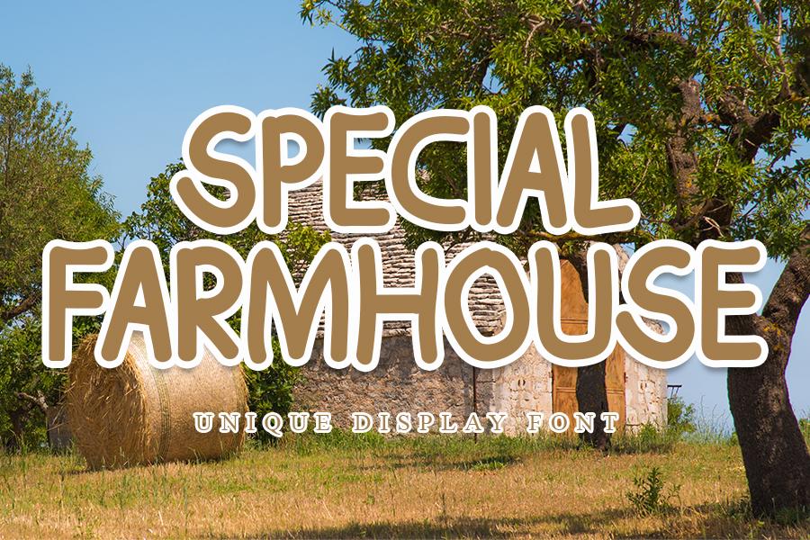 Special Farmhouse Font