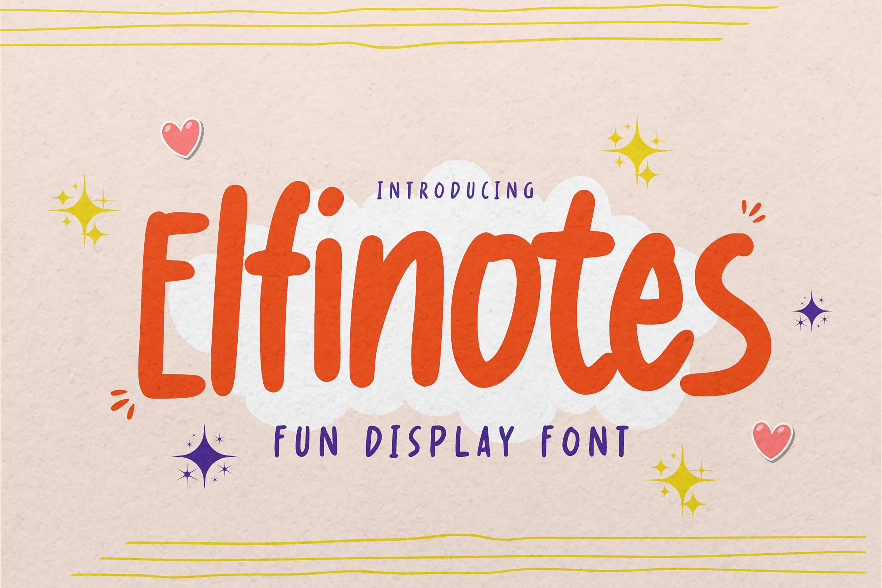 Elfinotes Font