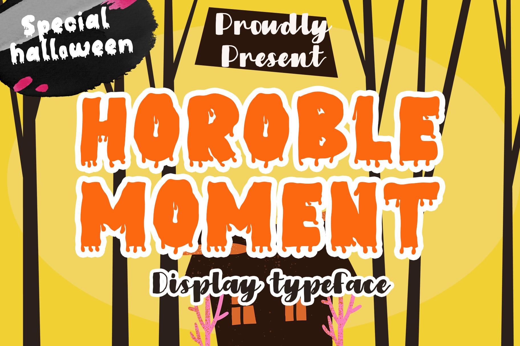 Horoble Moment Font