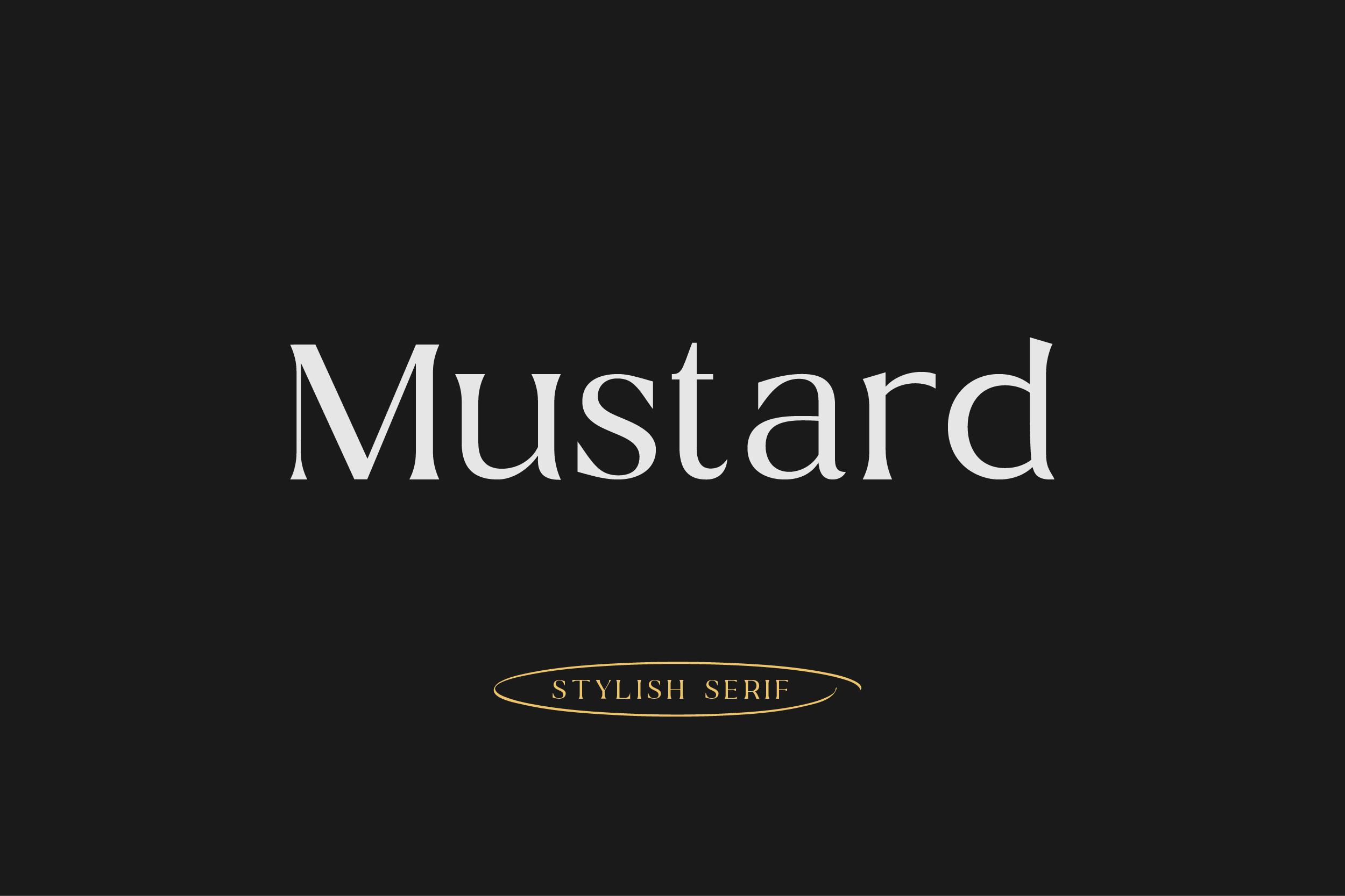 Mustard Font