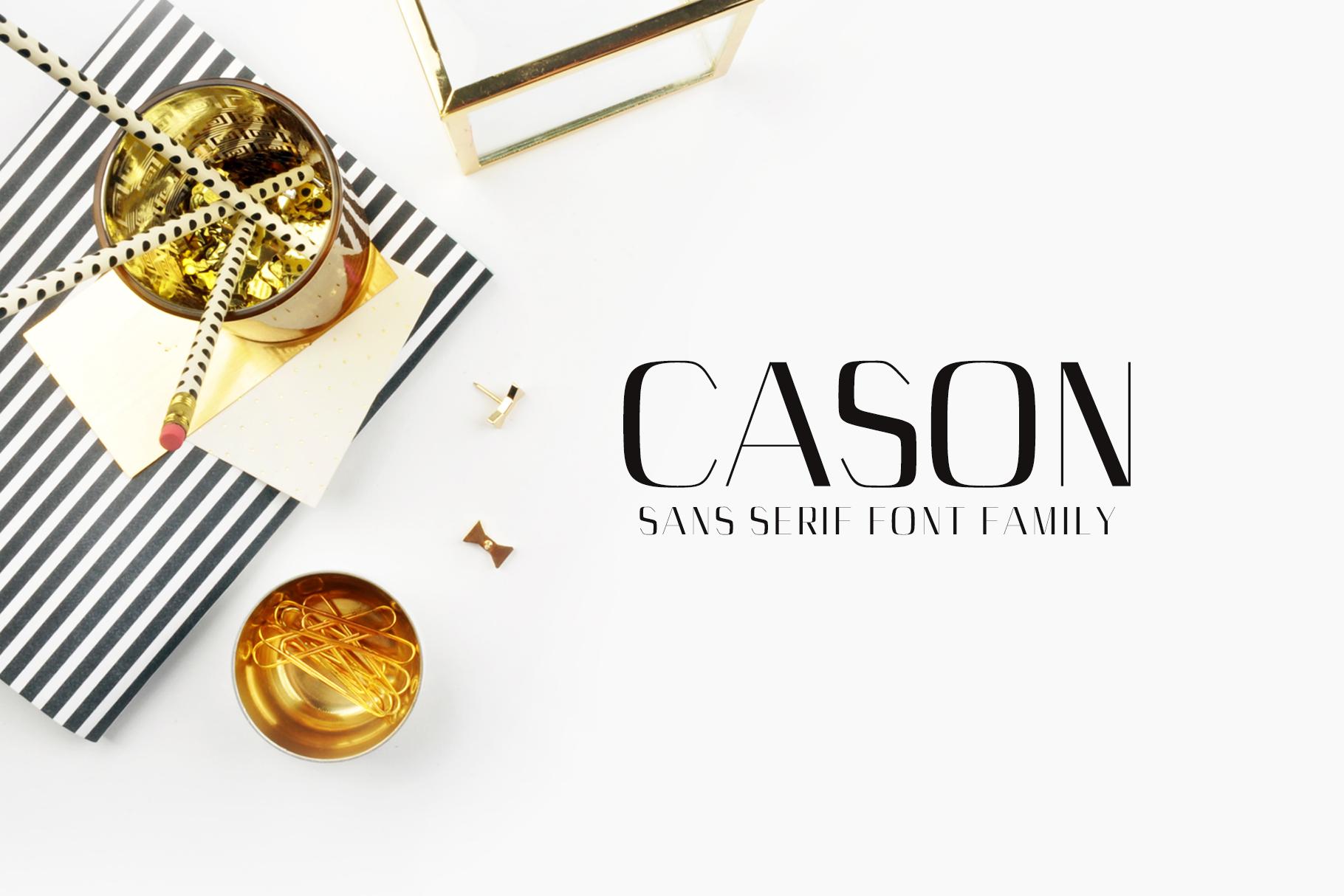 Cason Family Font