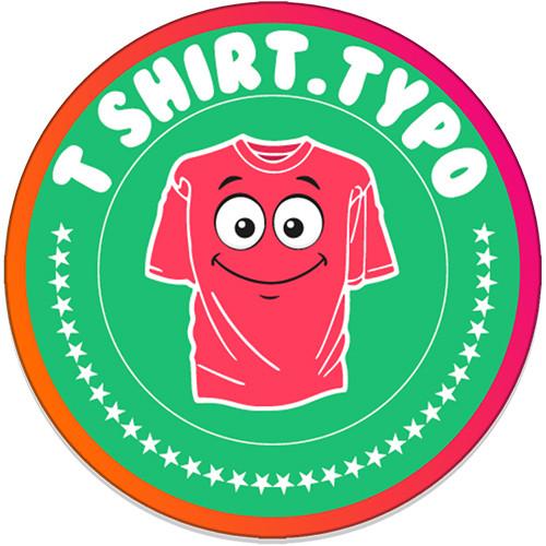 T shirt.typo