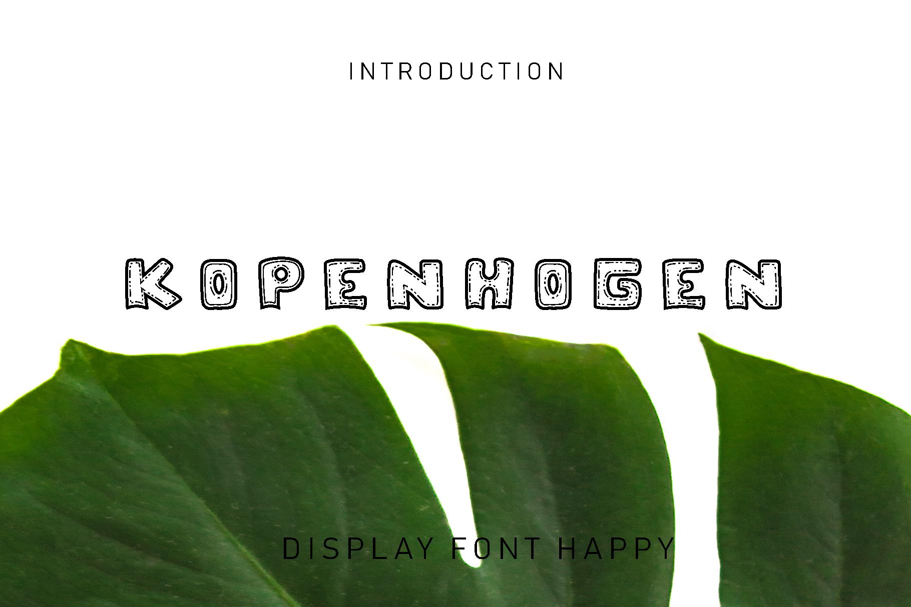 Kopenhogen Font