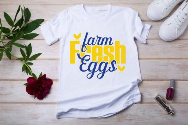 Farm House SVG Design, Farm Fresh Eggs