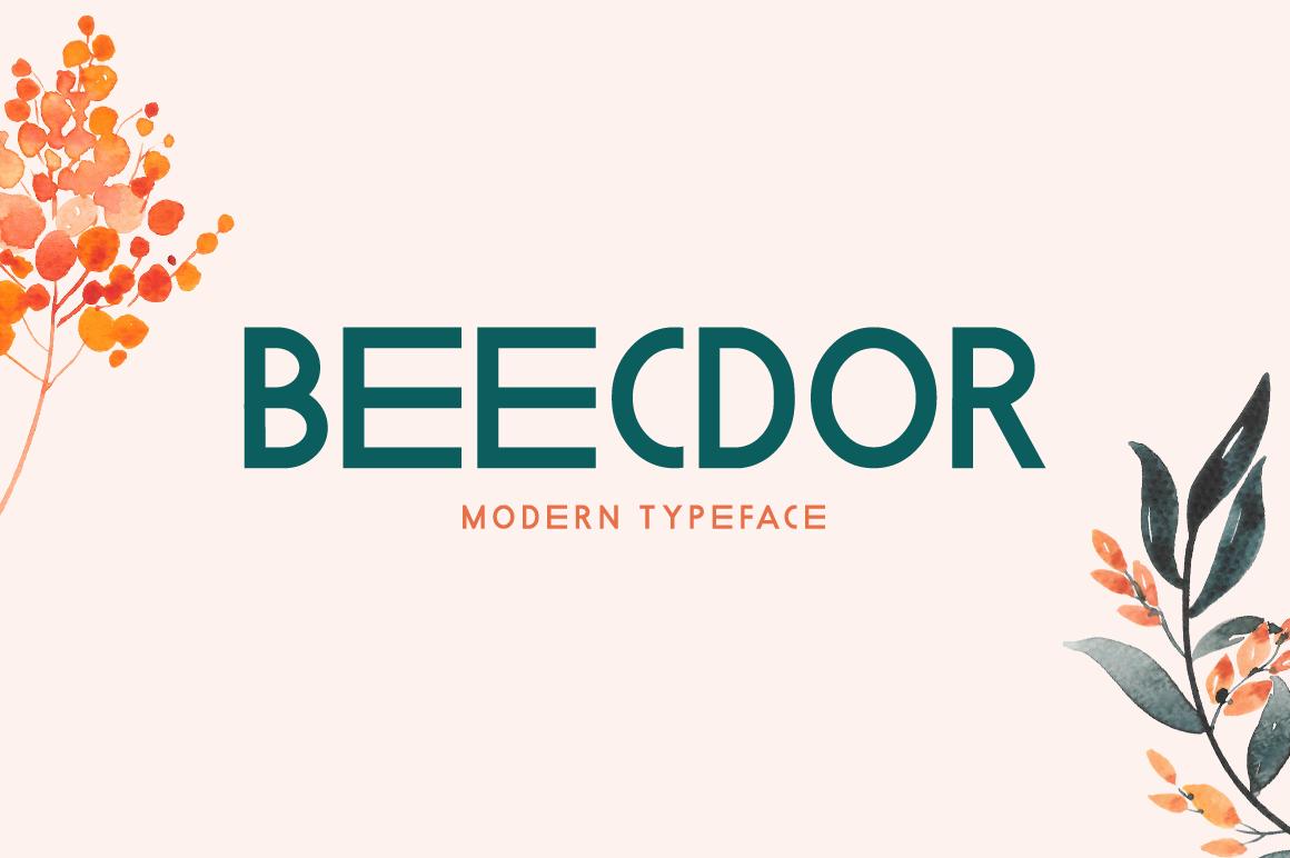 Beecdor Font