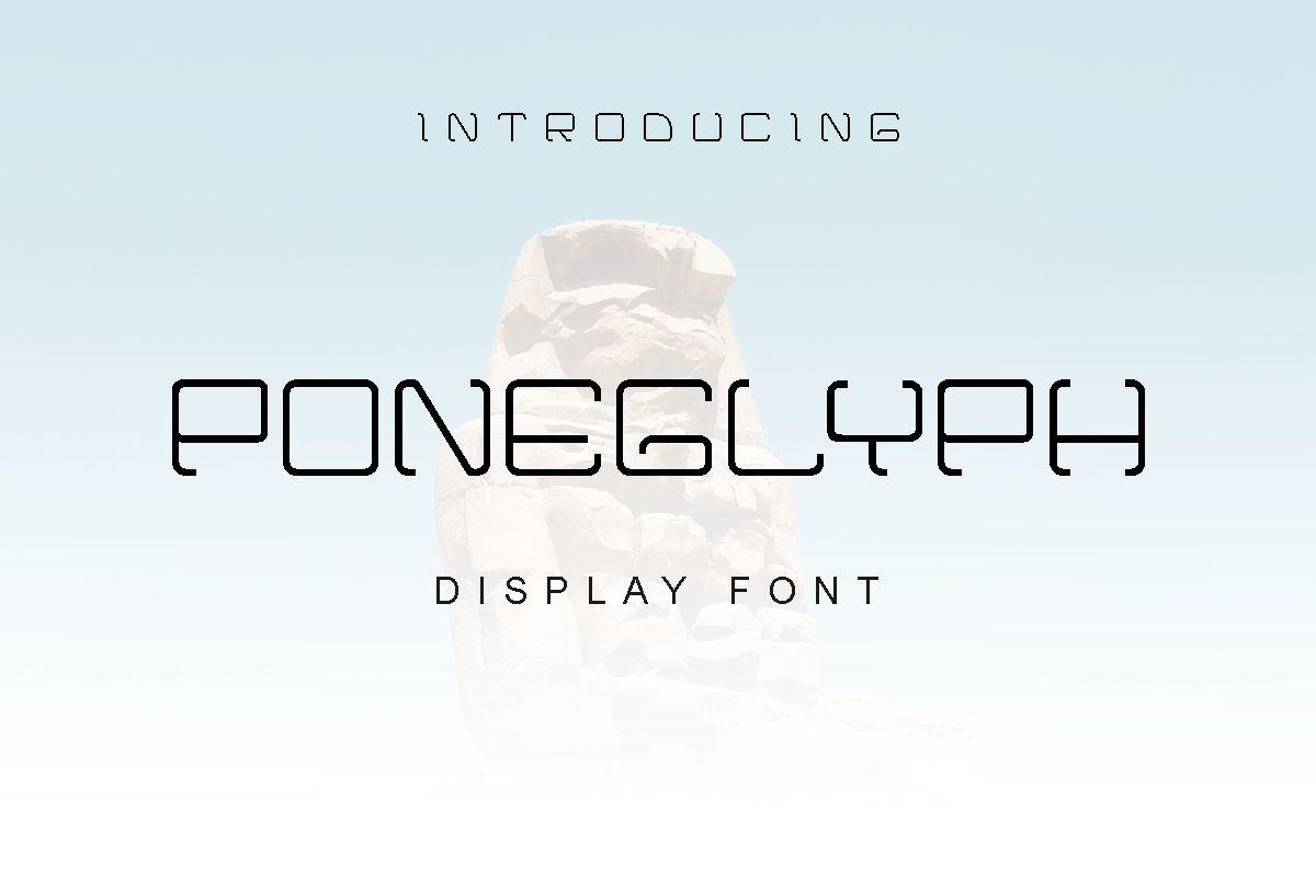 Poneglyph Font