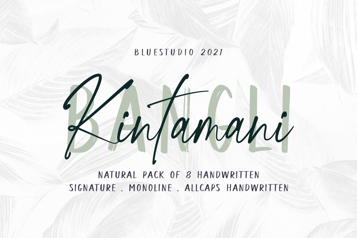 Bangli Kintamani Font