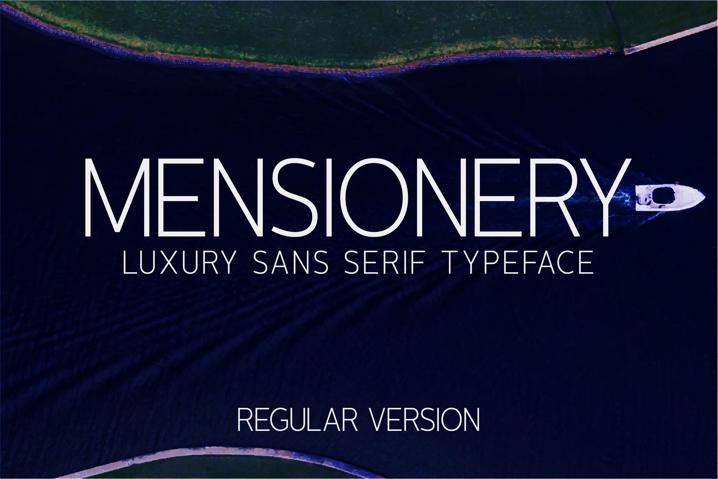 Mensionery Font