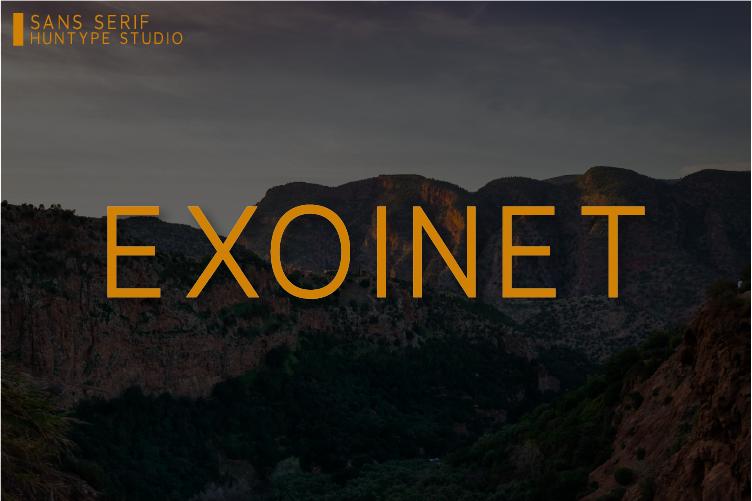 Exoinet Font
