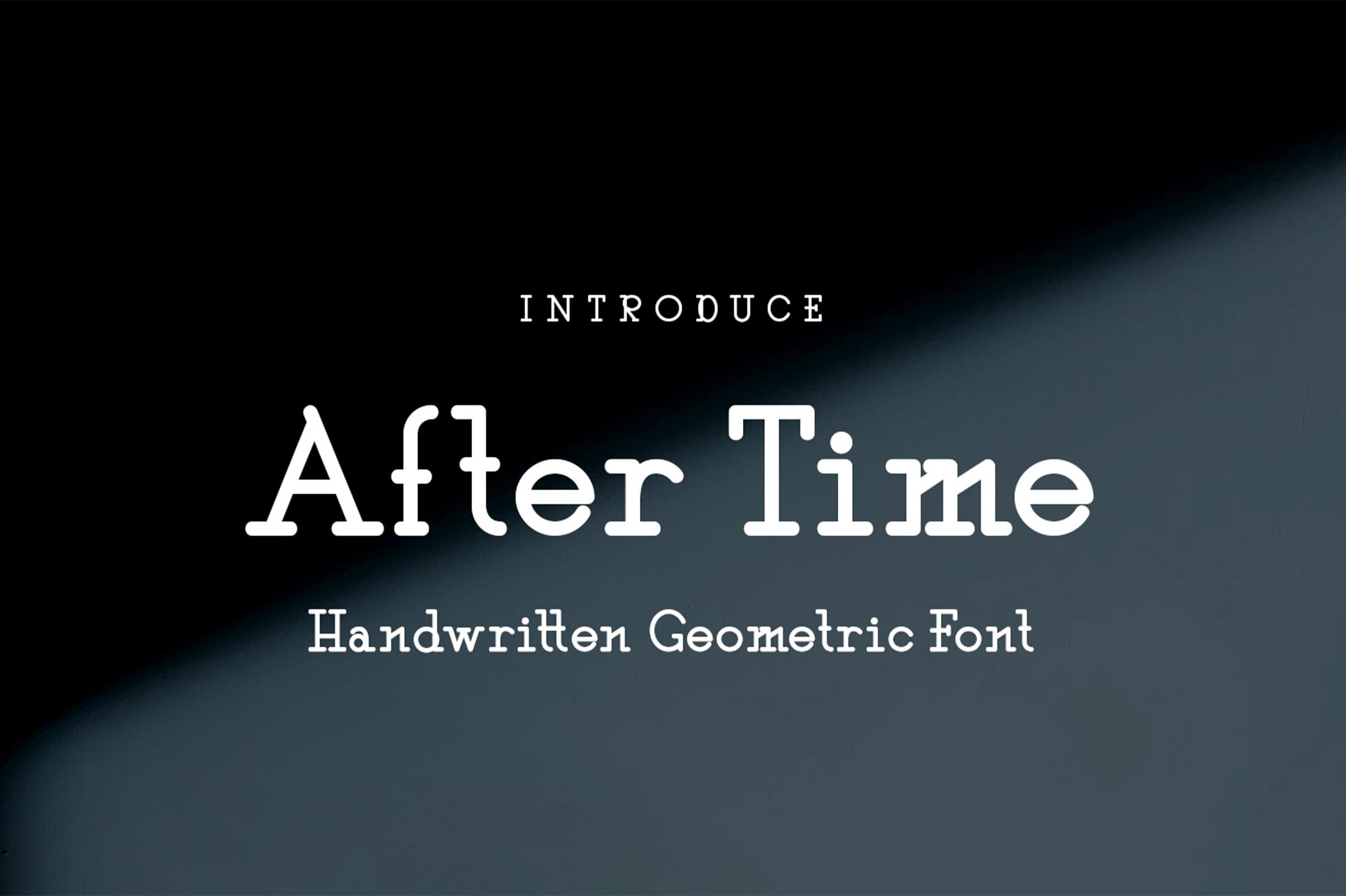 After Time Font