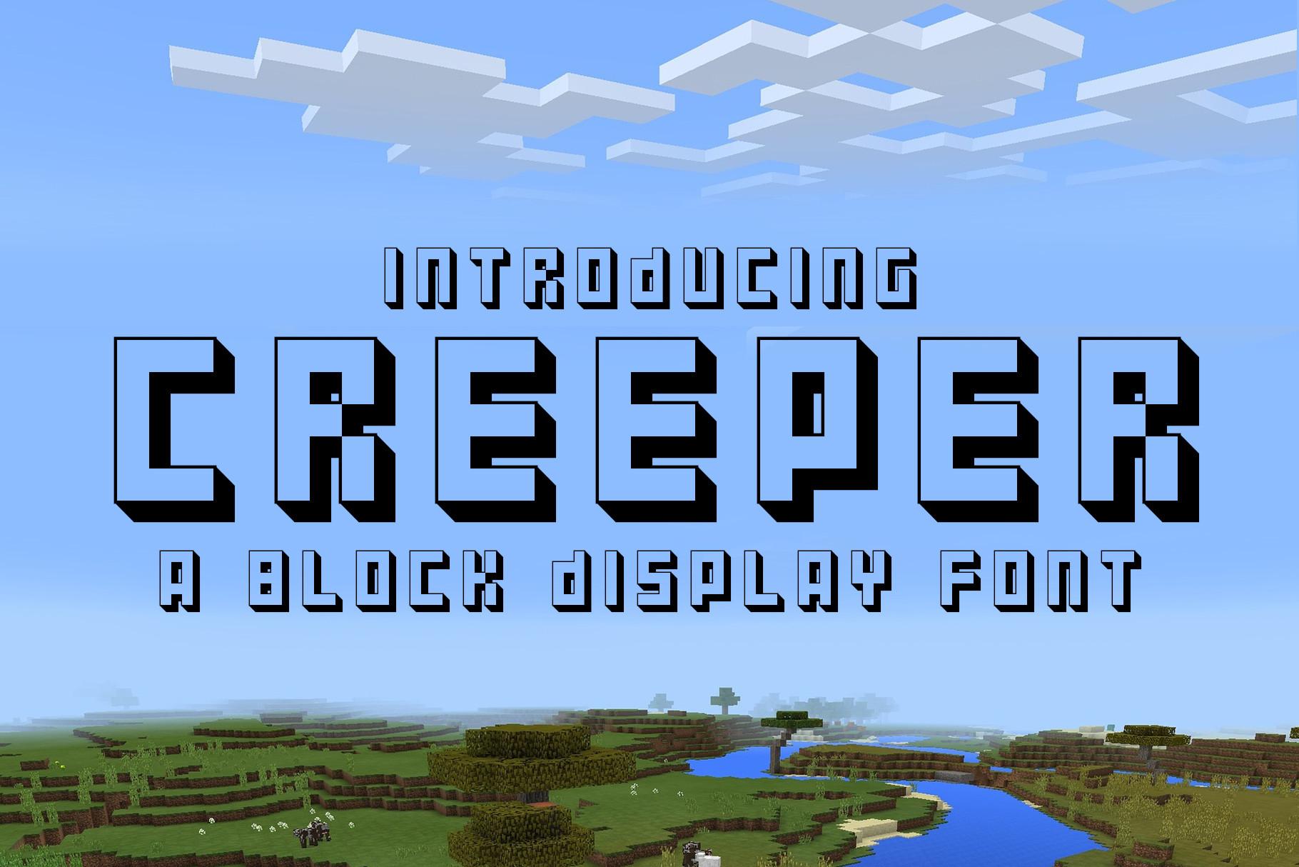 Creeper Font