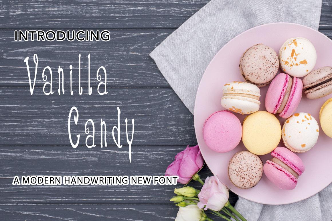 Vanilla Candy Font