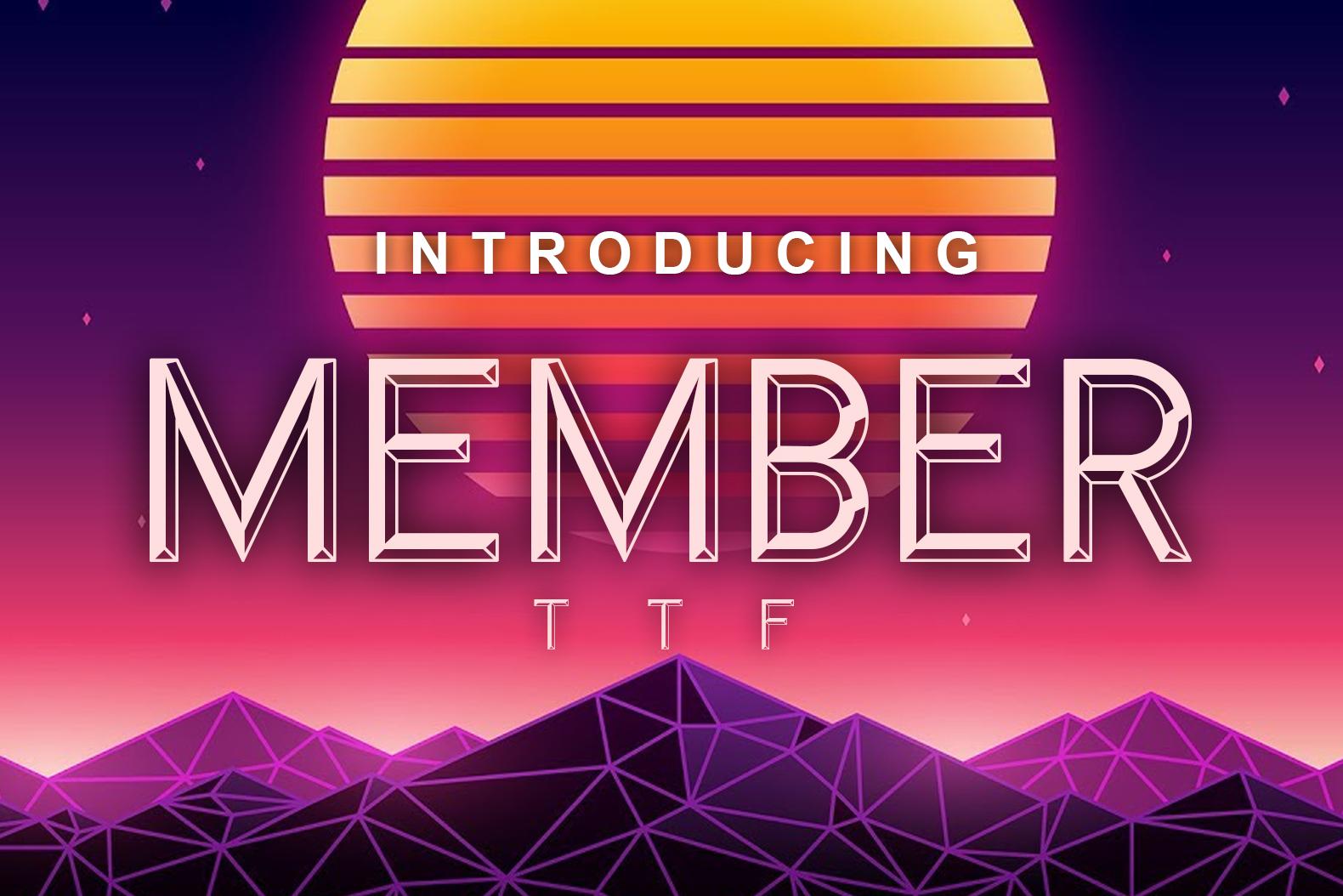 Member Font