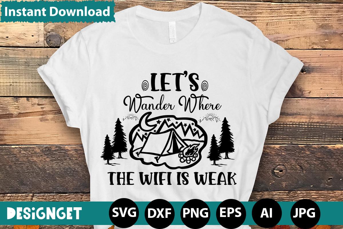 Let's Wander Where the Wifi is Weak