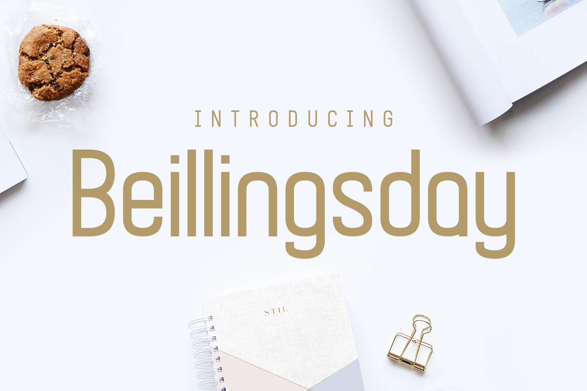 Beillingsday Font