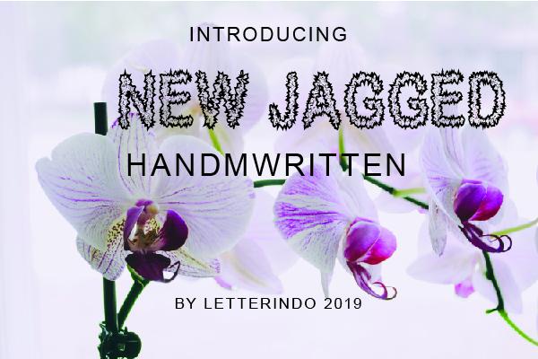 New Jagged Font