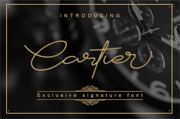 Cartier Font