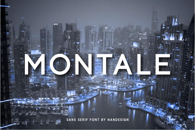 Montale Font