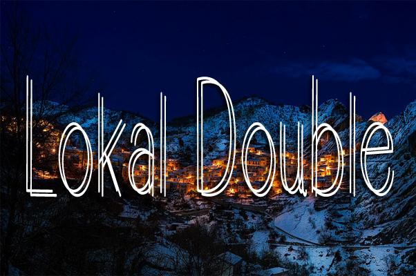 Lokal Double Font