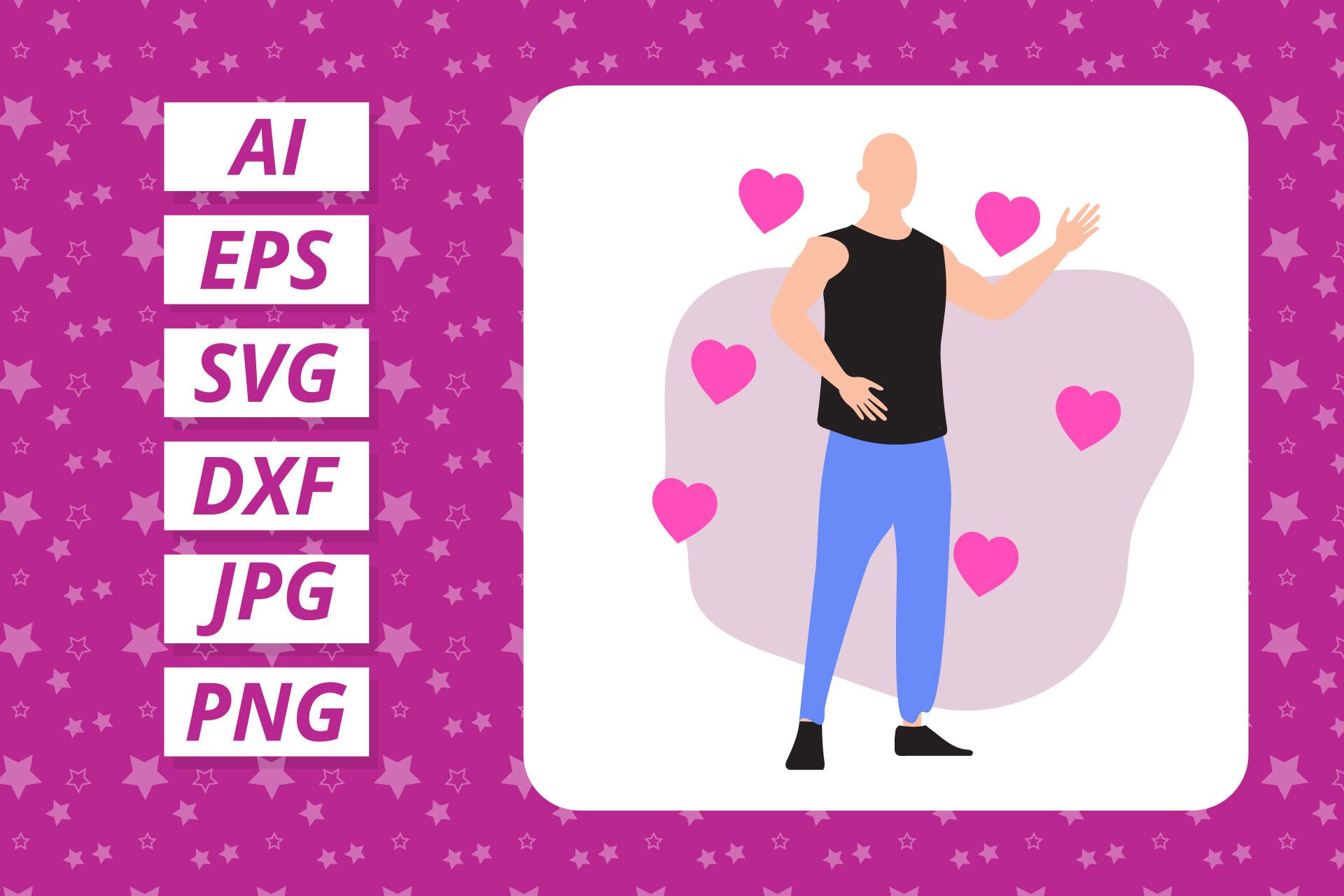 Valentine People Character
