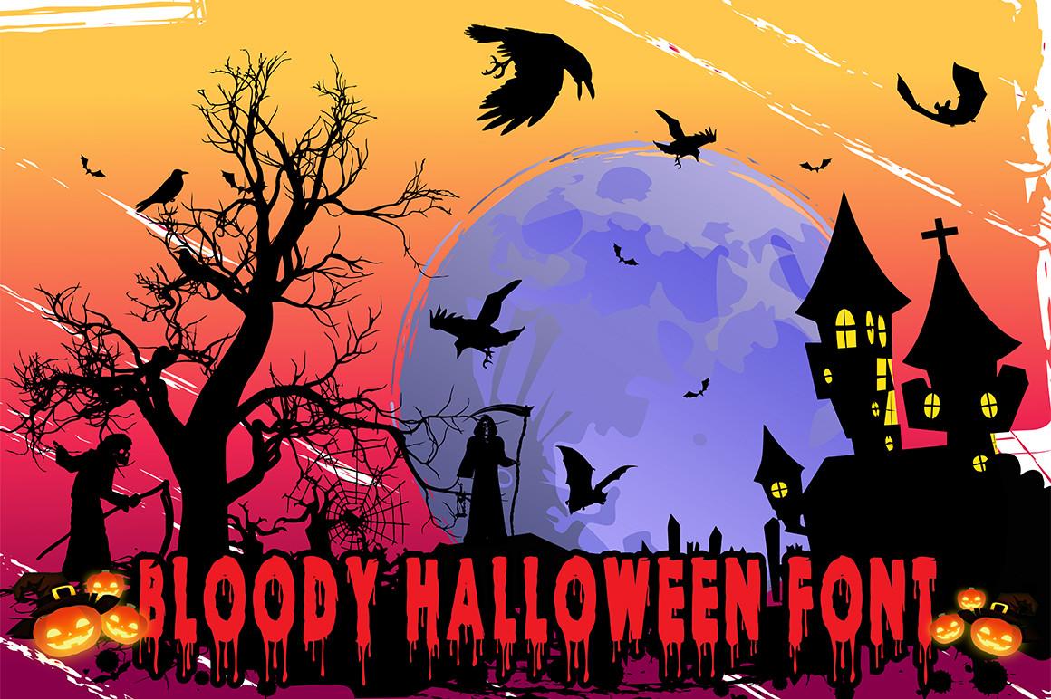 Bloody Halloween Font