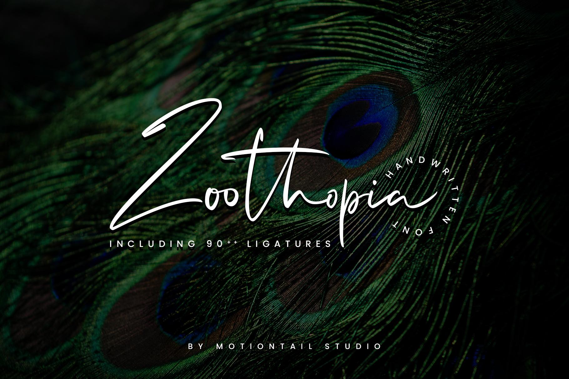 Zoothopia Font