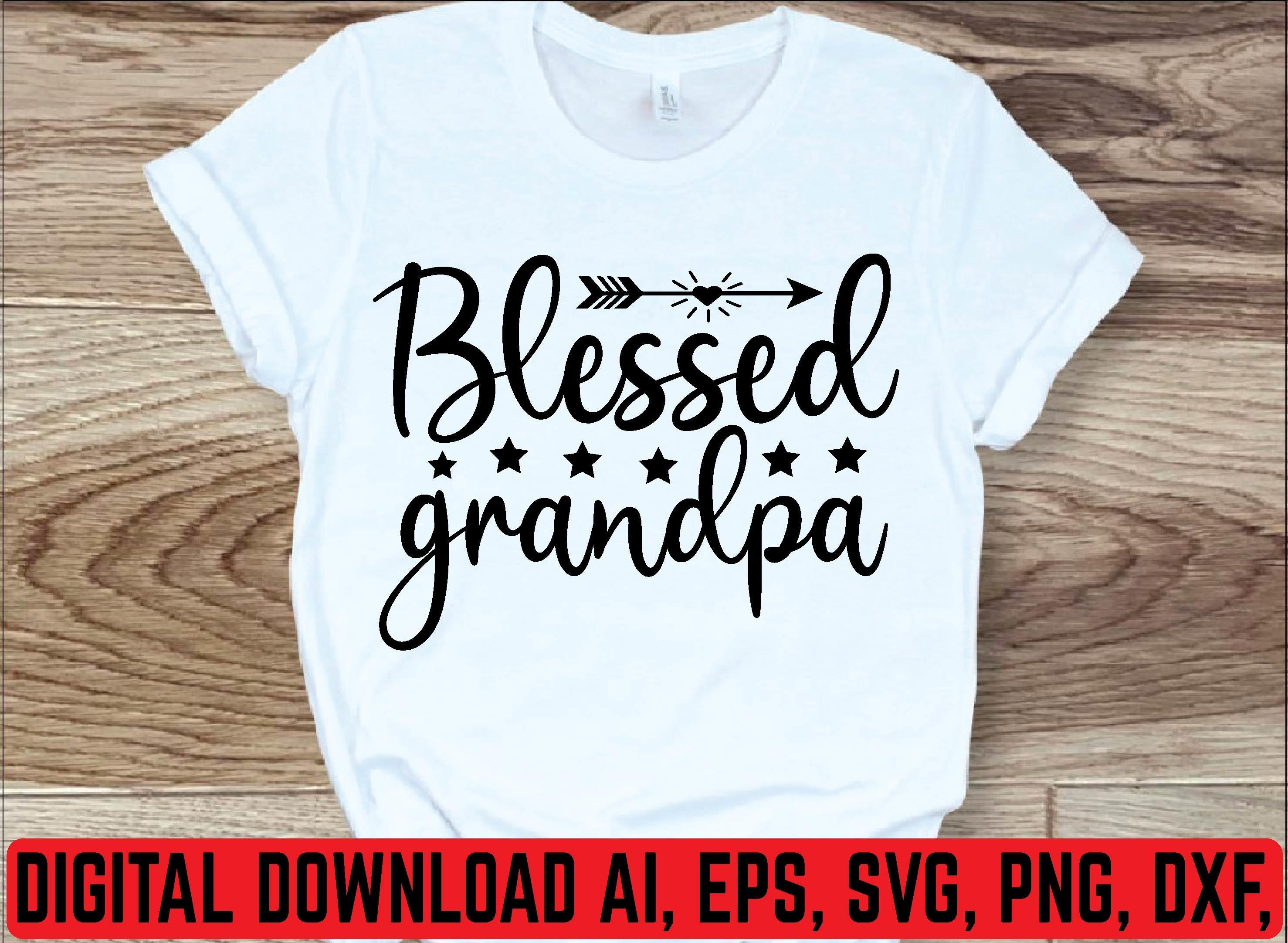 Blessed Grandpa Svg