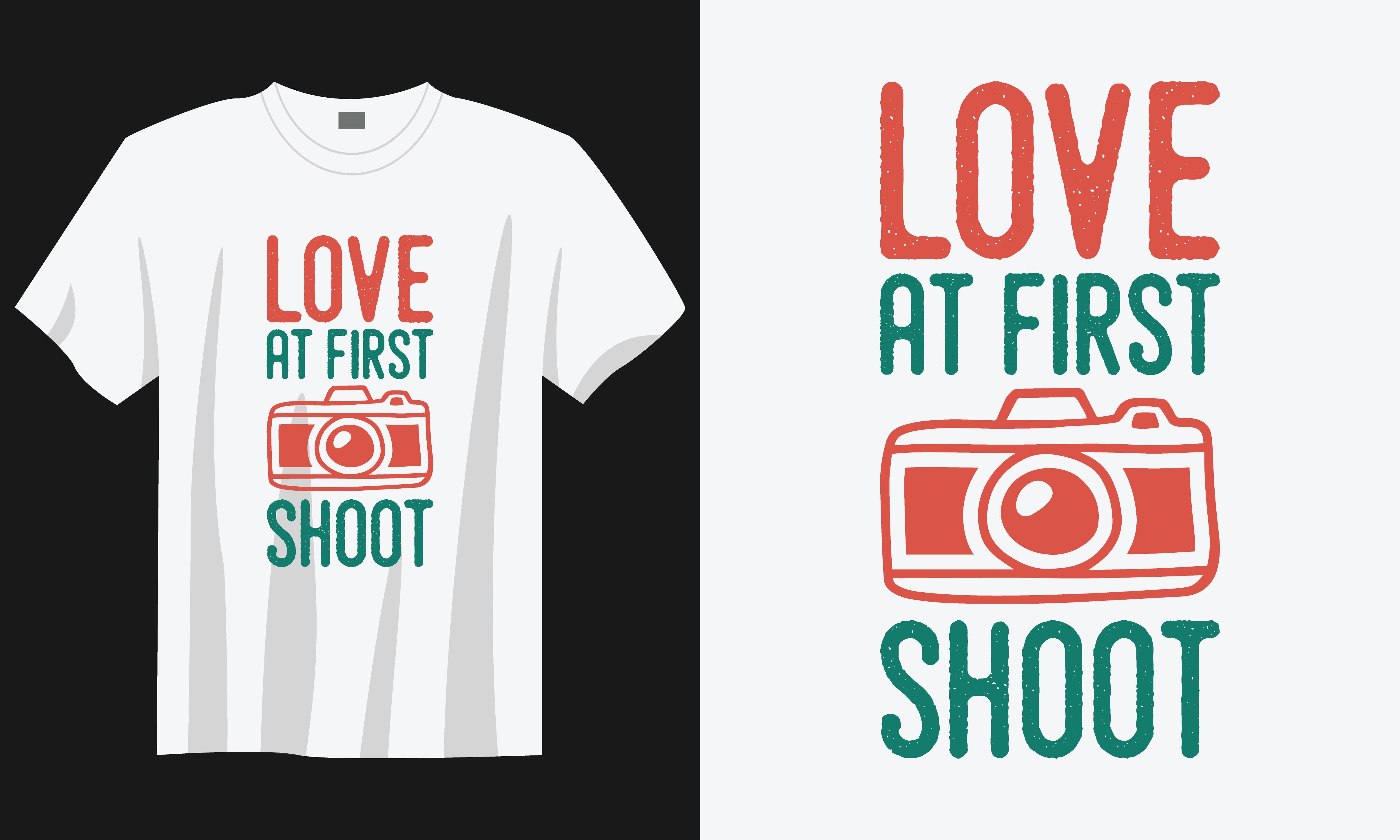 Photographer T-shirt Design, Camera Svg