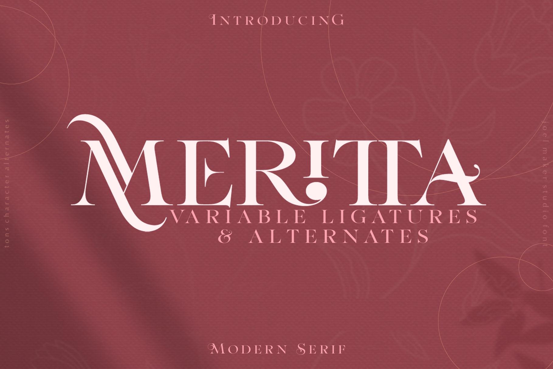 Meritta Font