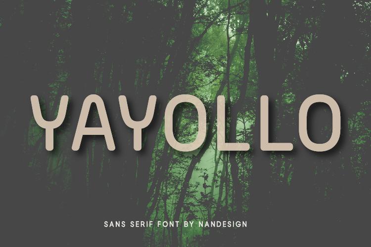 Yayollo Font