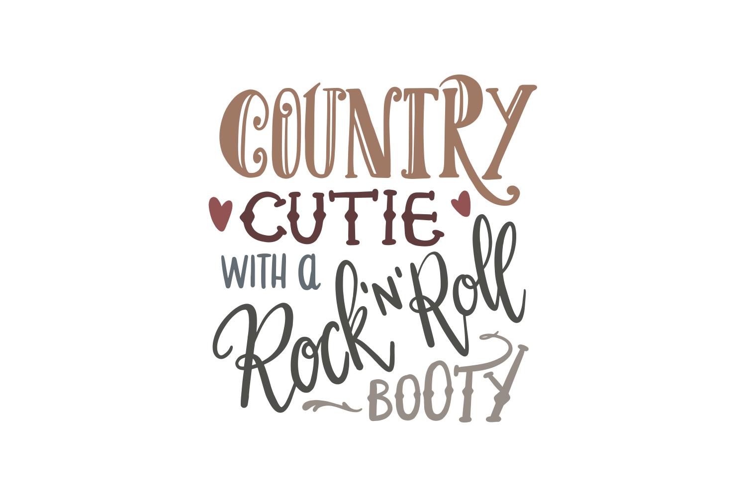 Country Cutie with a Rock 'n' Roll Booty