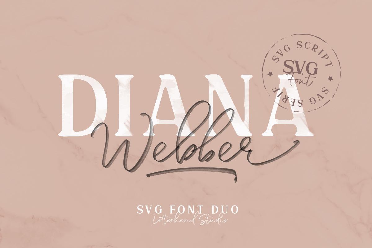 Diana Webber Family Font