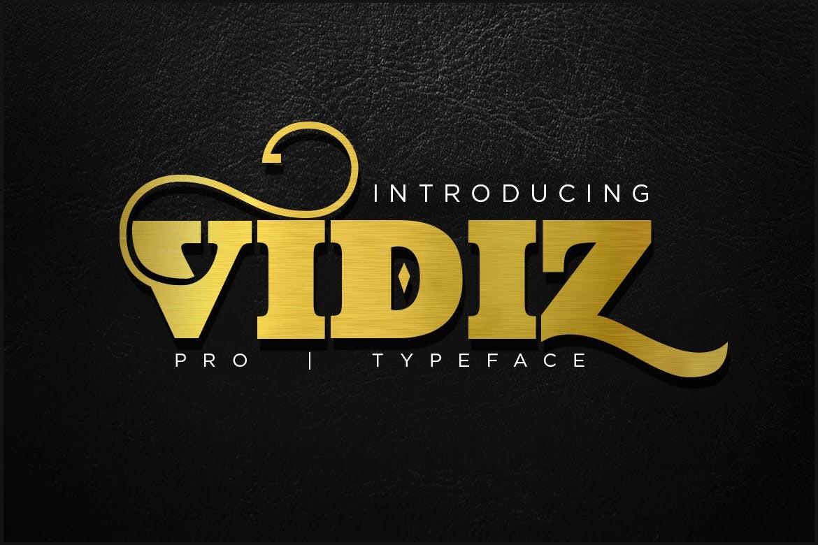 Vidiz Pro Font