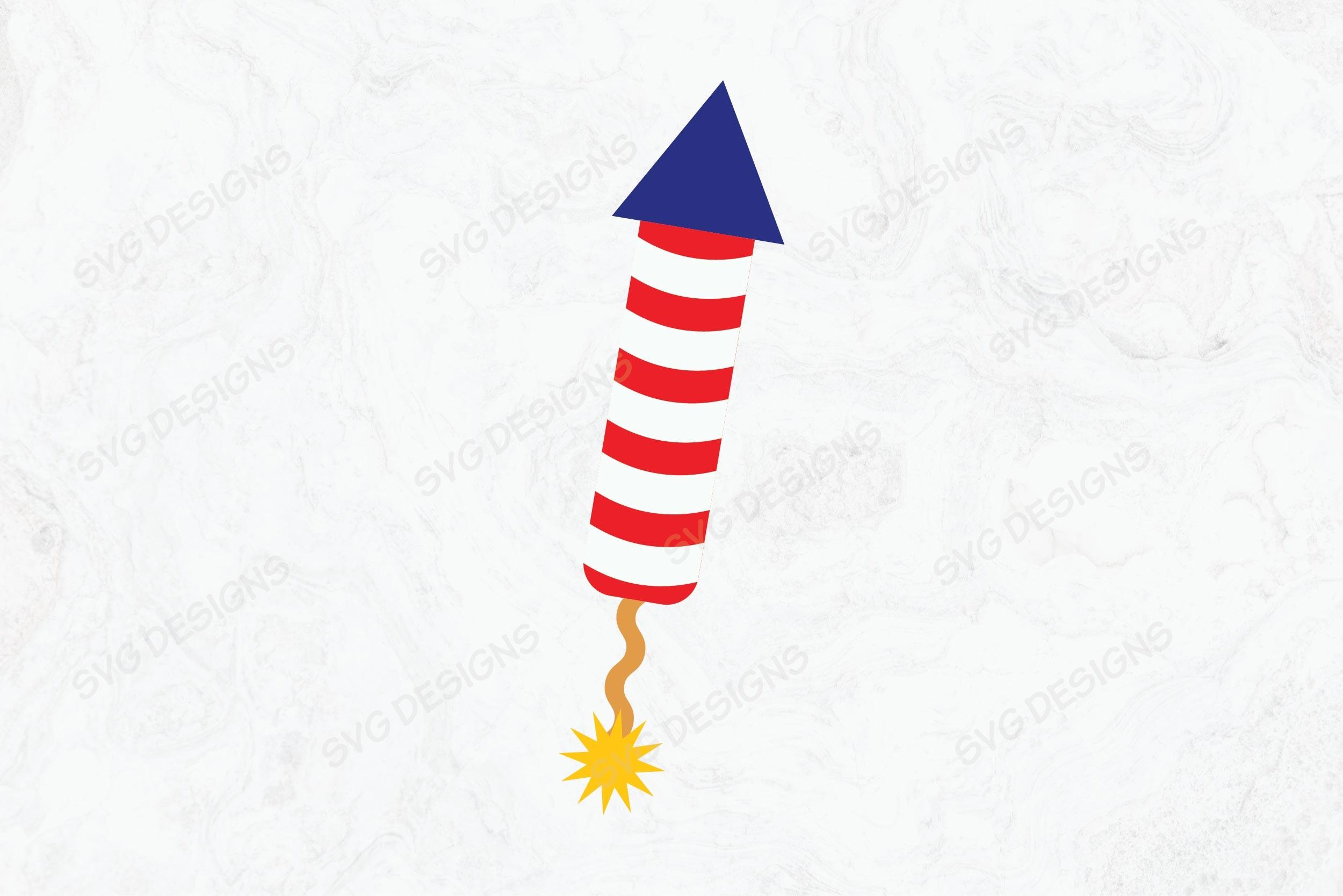 Fire Crack Svg, Fire Cracker Svg, Usa