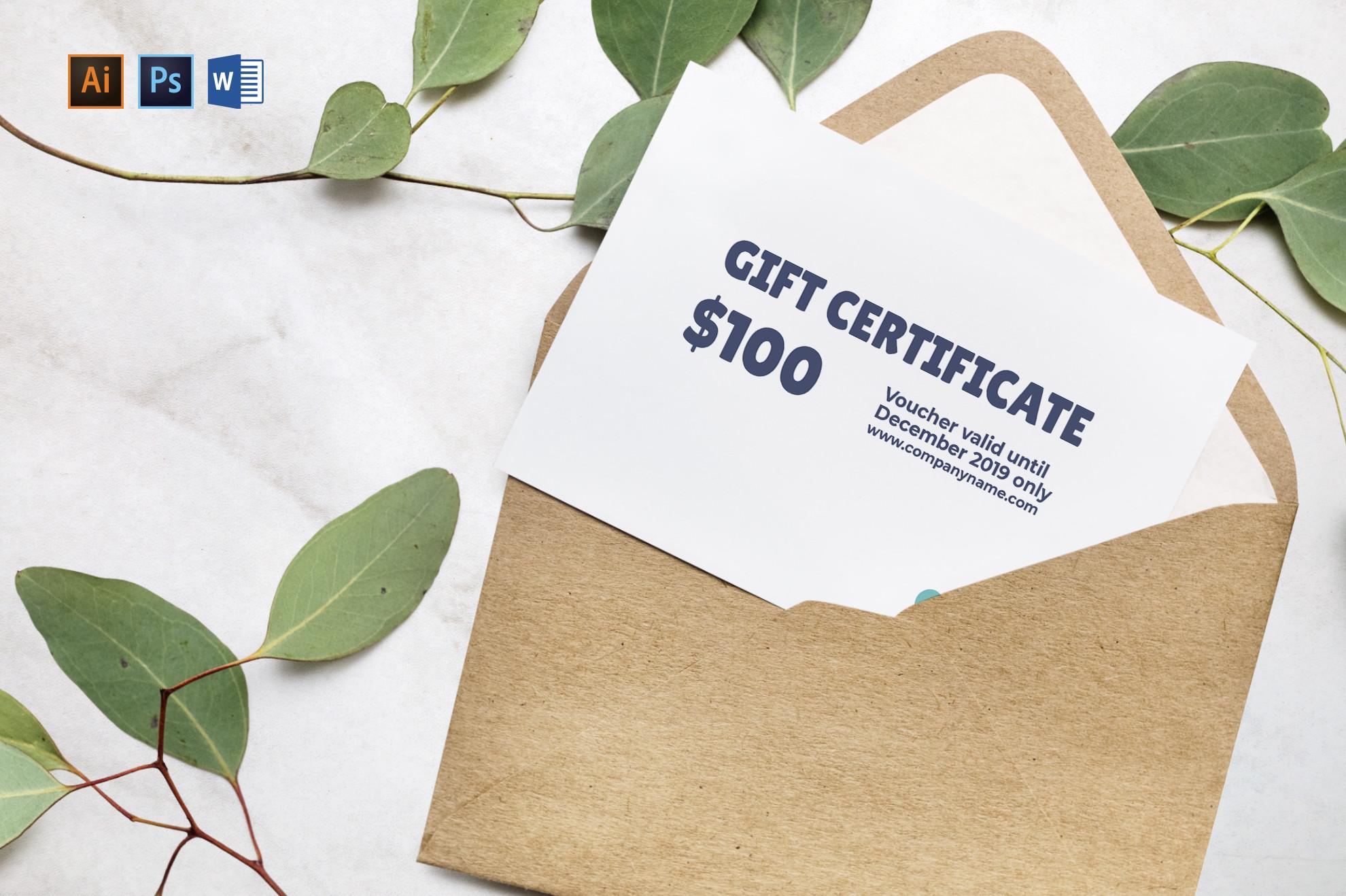 Laundry Gift Certificate