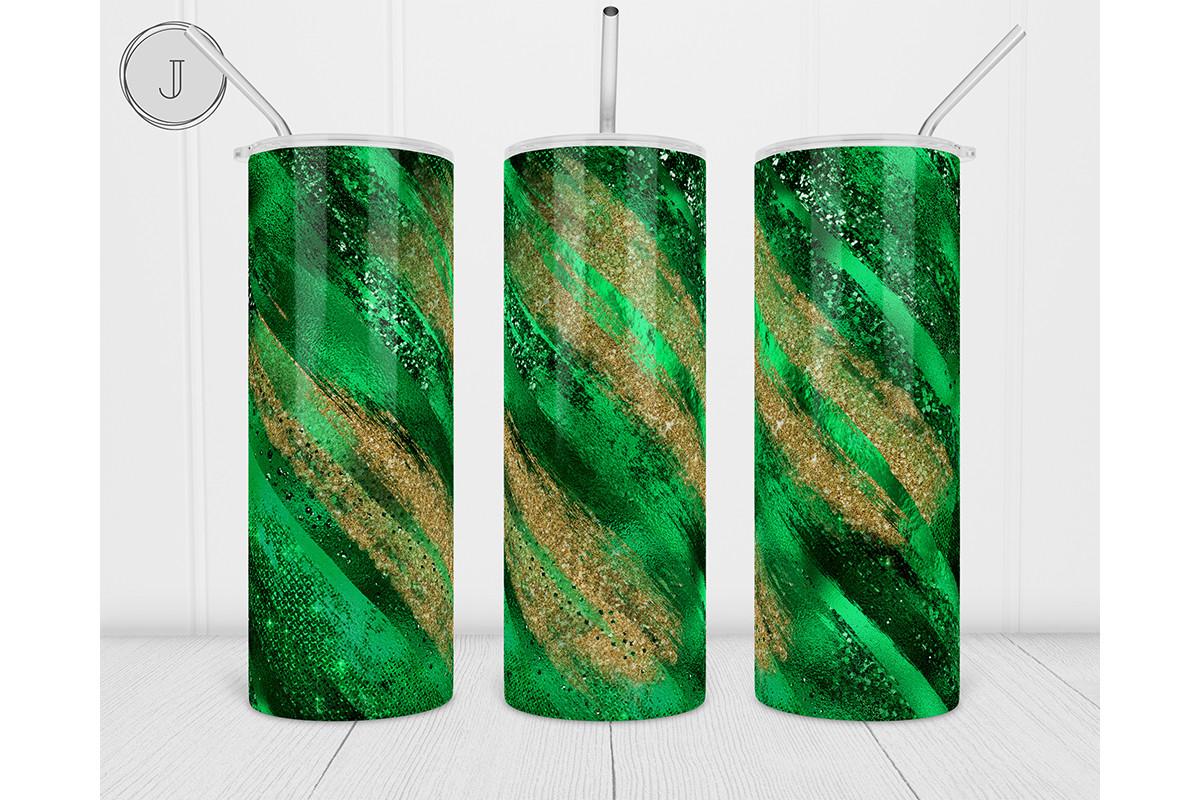 20oz St.Patrick's Day Tumbler Brush Wrap
