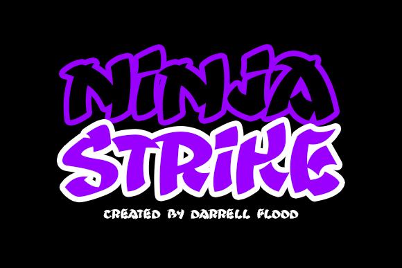 NinjaStrike Font