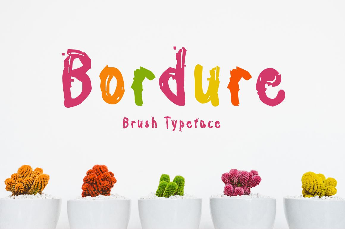Bordure Font