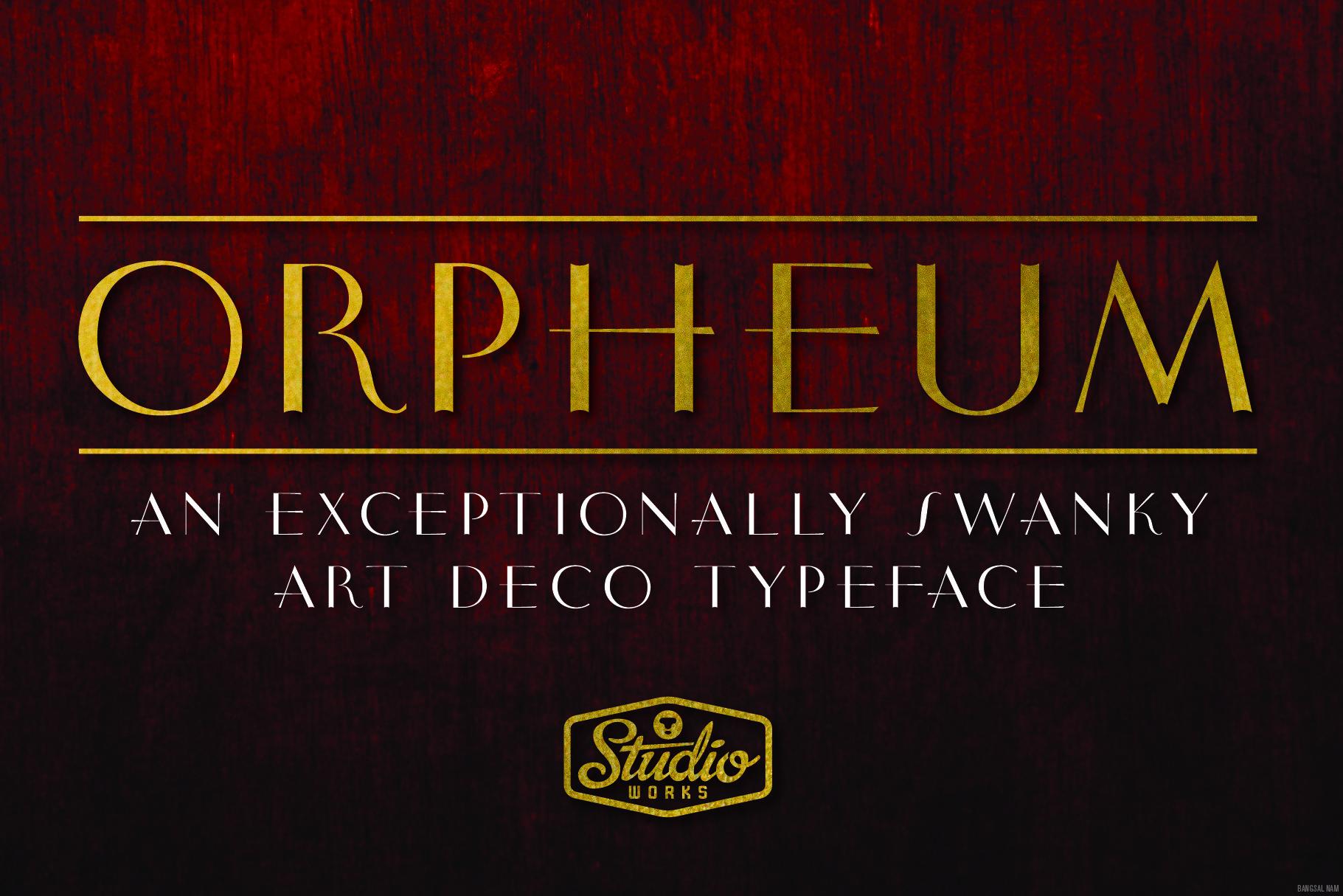 Orpheum Font