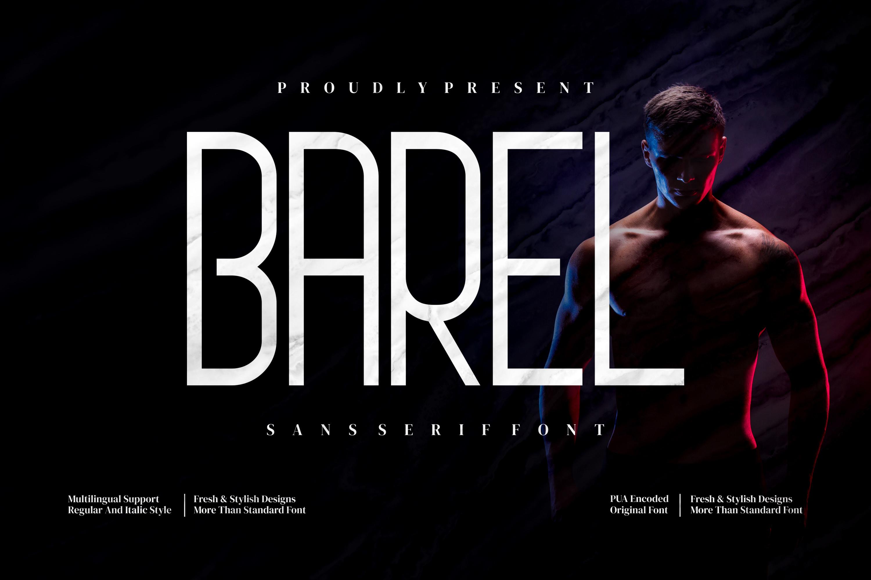 Barel Font