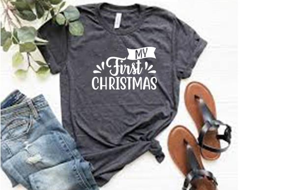 Christmas Svg Design, My First Christmas