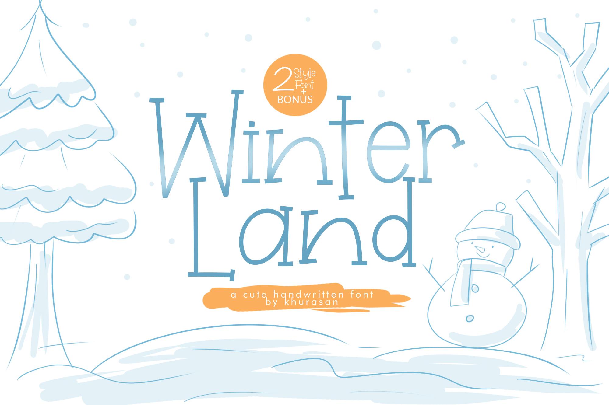 Winterland Font