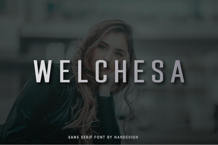 Welchesa Font