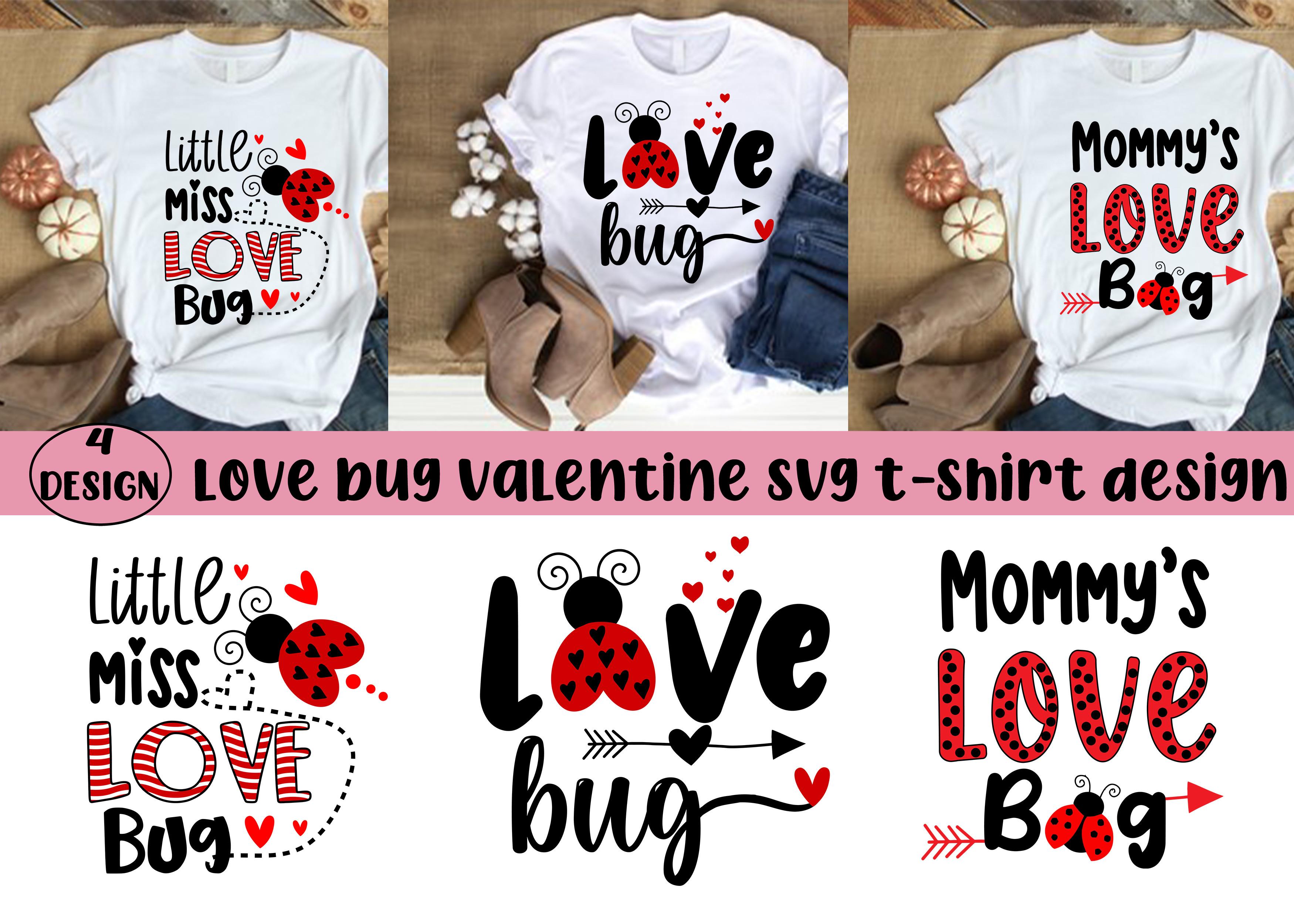 Love Bug SVG, Valentine SVG Bundle